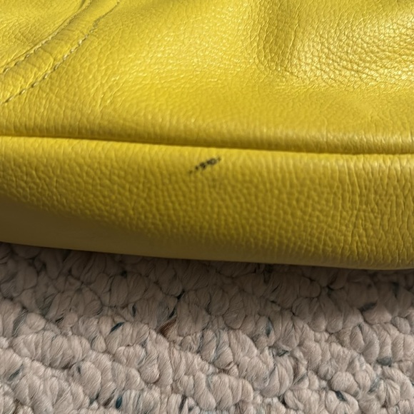 Kate Spade Neon Green Leather Shoulder Bag - Picture 4 of 8